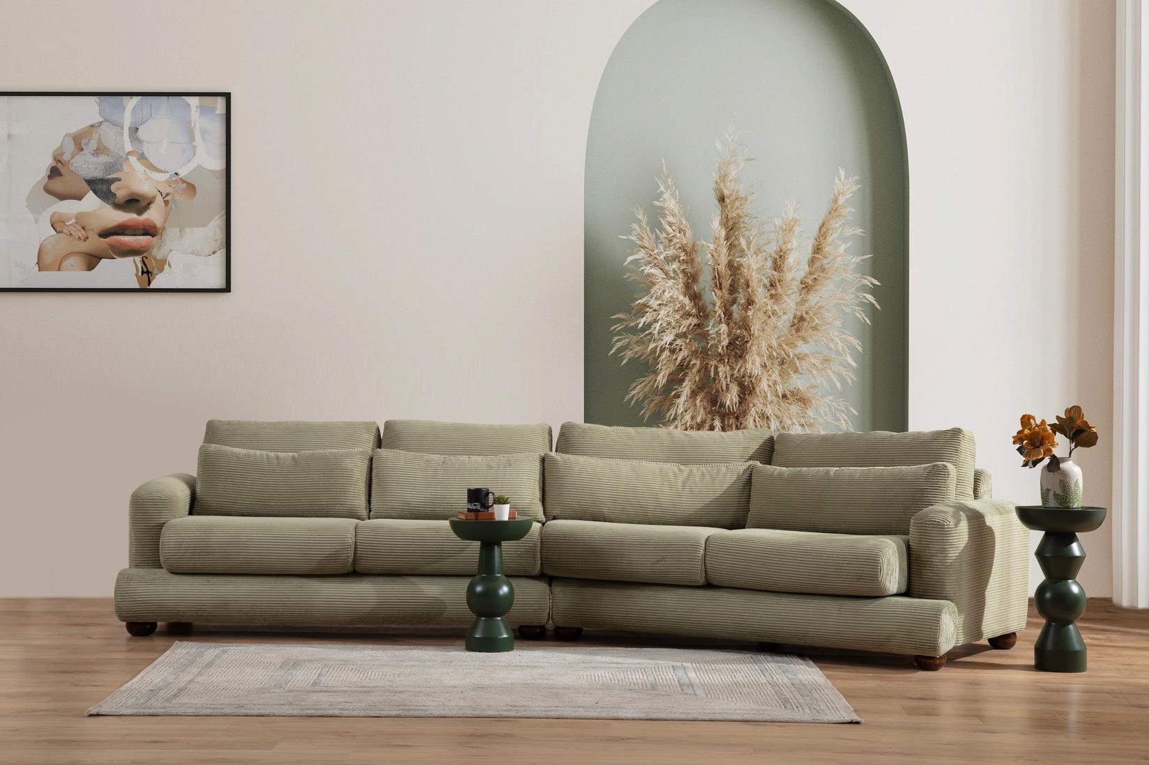 Atelier del Sofa Trosjed 105x90x330 cm, Zeleni