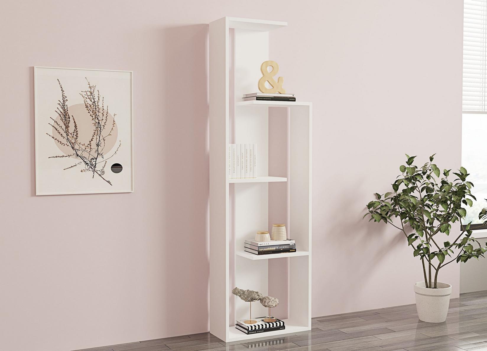 Hanah Home polica 50x160x19,6 cm bijela