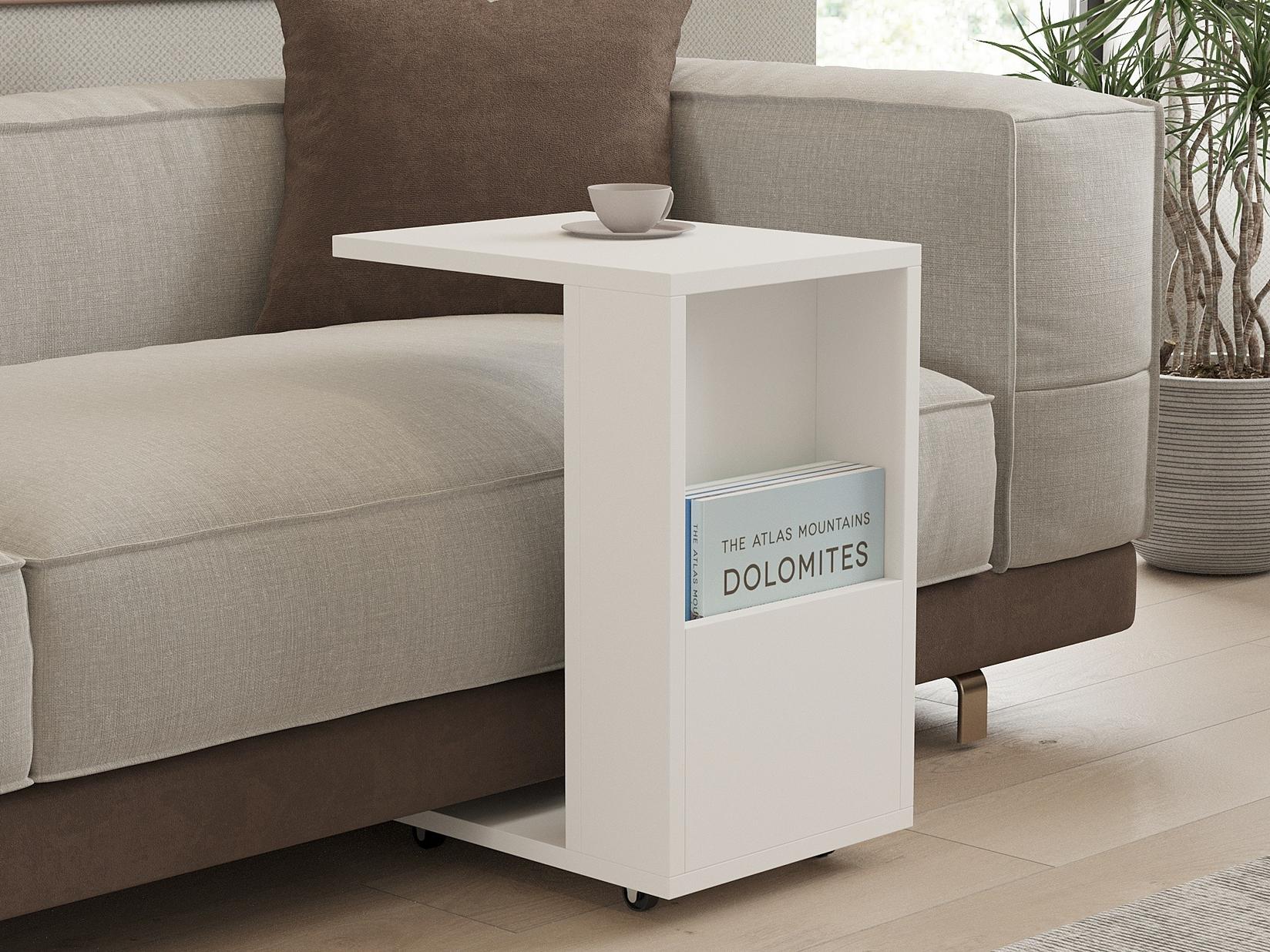 Hanah home Klub stolić Stari 30x50x40cm Bijeli