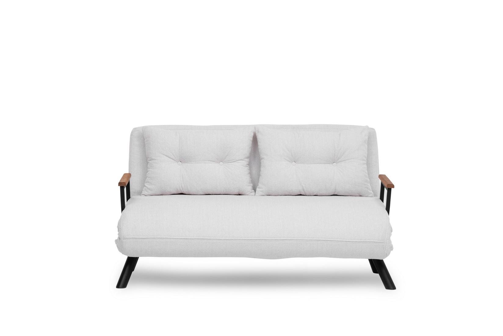 Atelier del Sofa Dvosed na razvlačenje Sando 2, Bijeli