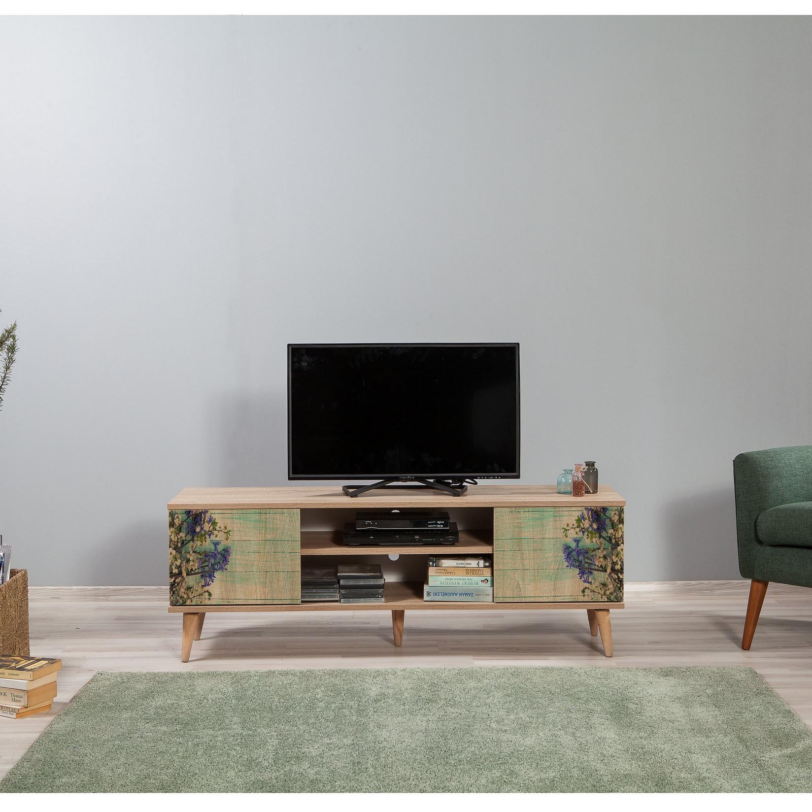 Hanah home TV komoda Truva Hrast