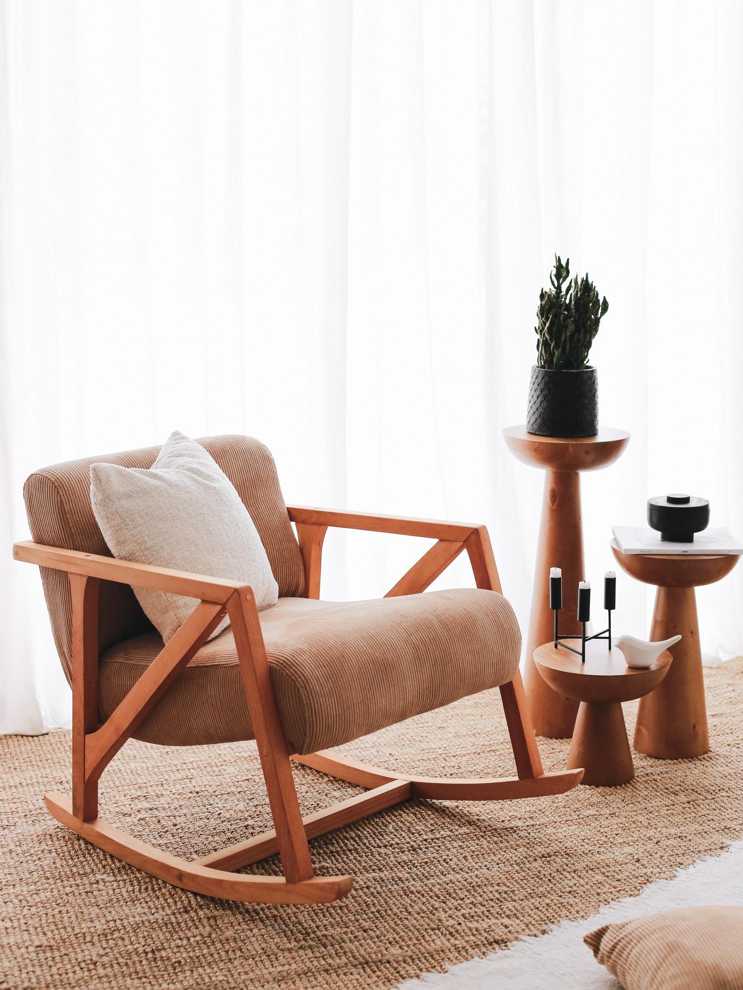 Atelier del Sofa Fotelja Nini Sallanan, 85x67x75 cm, Kamel