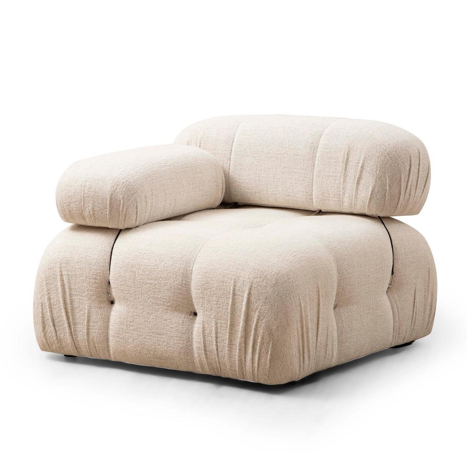 Atelier del Sofa Fotelja Bubble L1, 95x75x95 cm, Krem
