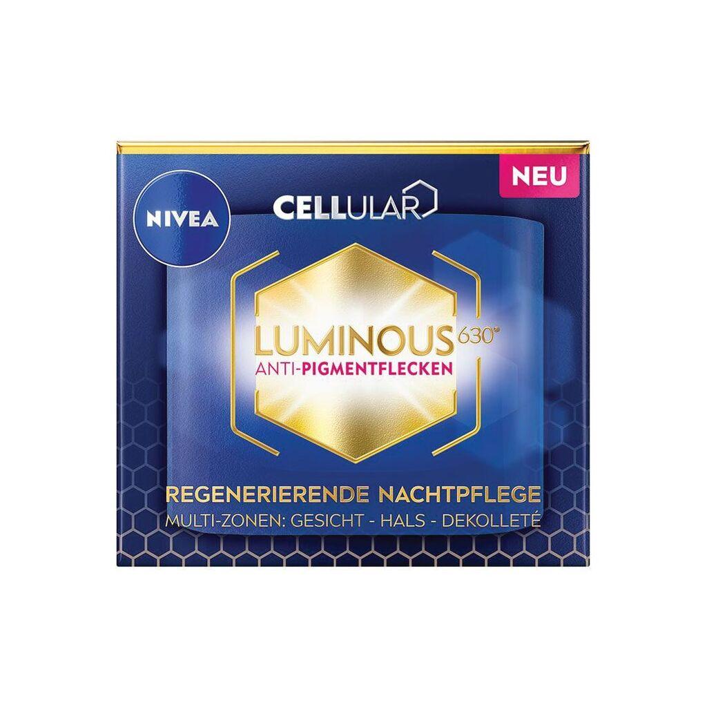 Nivea Noćna krema protiv pigmentacijskih mrlja Cellular Luminous630, 50 ml