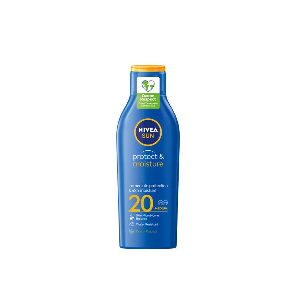 Nivea Hidratantni losion za sunčanje Sun protect & moisture, SPF 20