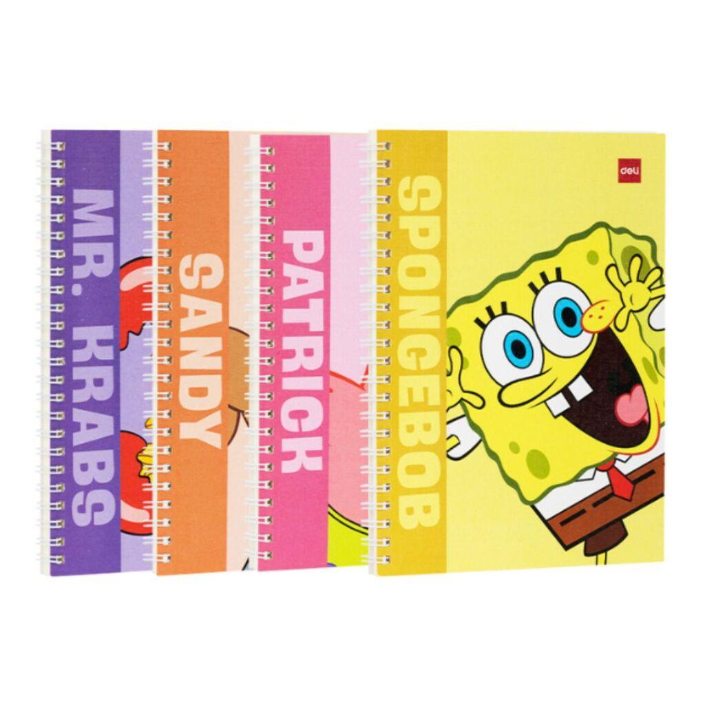 Bilježnica A5 formata iz linije Deli Spongebob