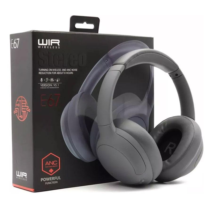 Pangpai Bluetooth Slušalice ANC E67 Siva