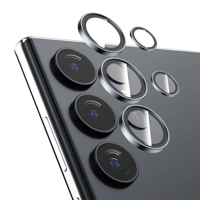 Positioner Staklo Kamere Metal Samsung S24 Ultra Crni