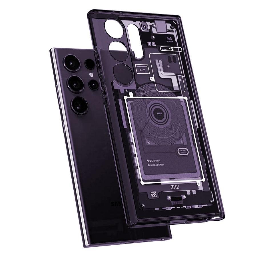 SPG S23 Ultra Samsung Silikon Ljubičasti
