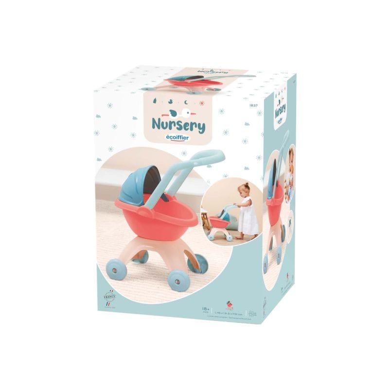 Ecoiffier SM001837 Kolica za lutkice, Šarena