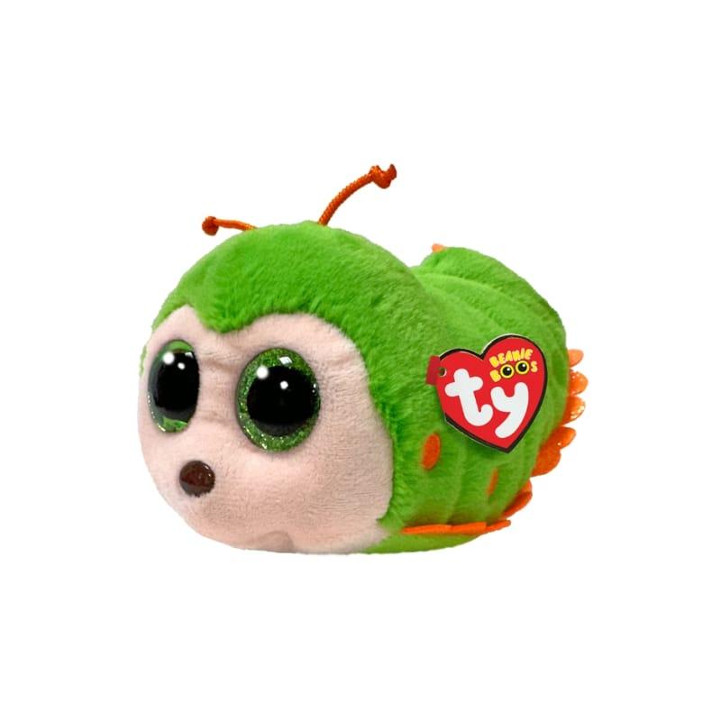 TY Plišana igračka Gusjenica pilar 37375, 15 cm, Zelena