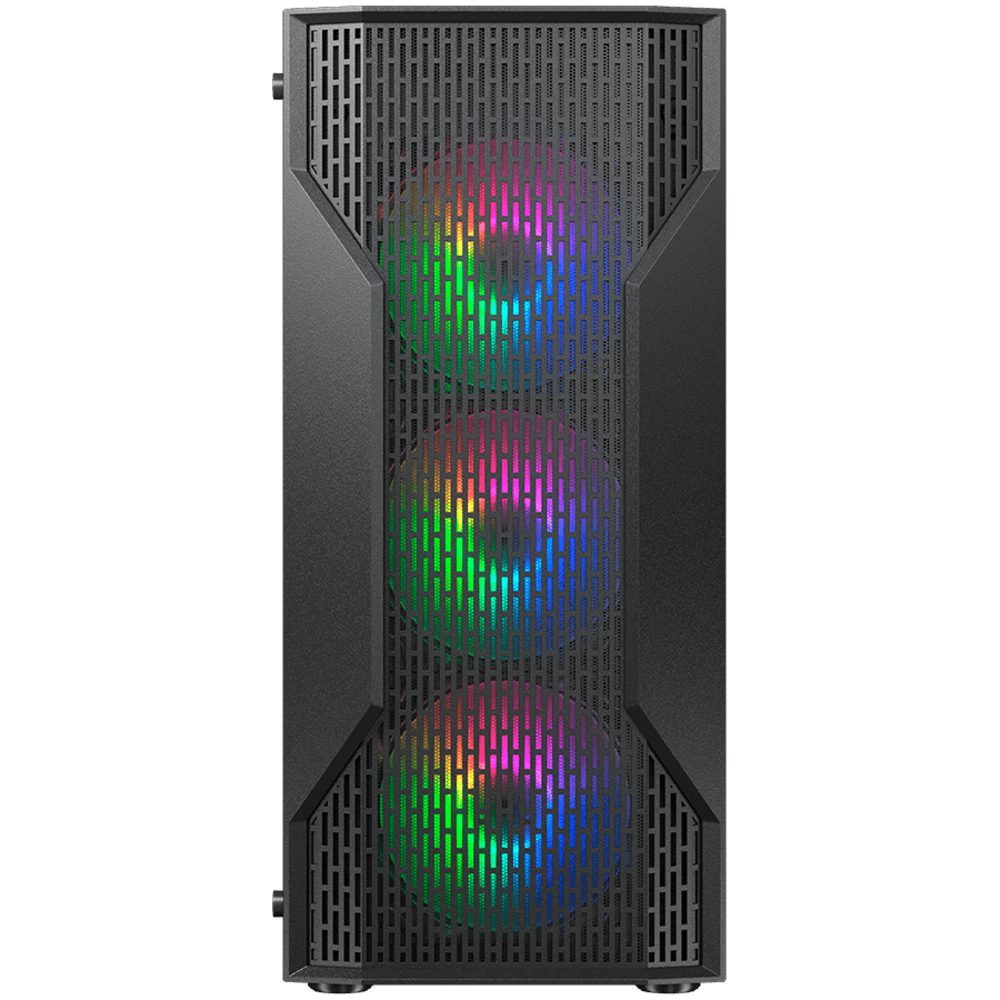 Cougar Kućište MX110 RGB, Mid tower, Crno