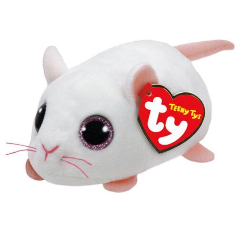 TY Plišana igračka Miš anna 42216, 10 cm, Bijela
