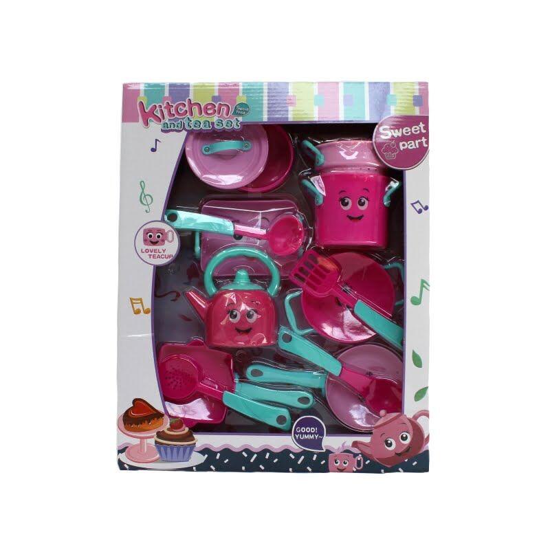 Fabiola Set za igru u kuhinji 066095, Roze-plavi