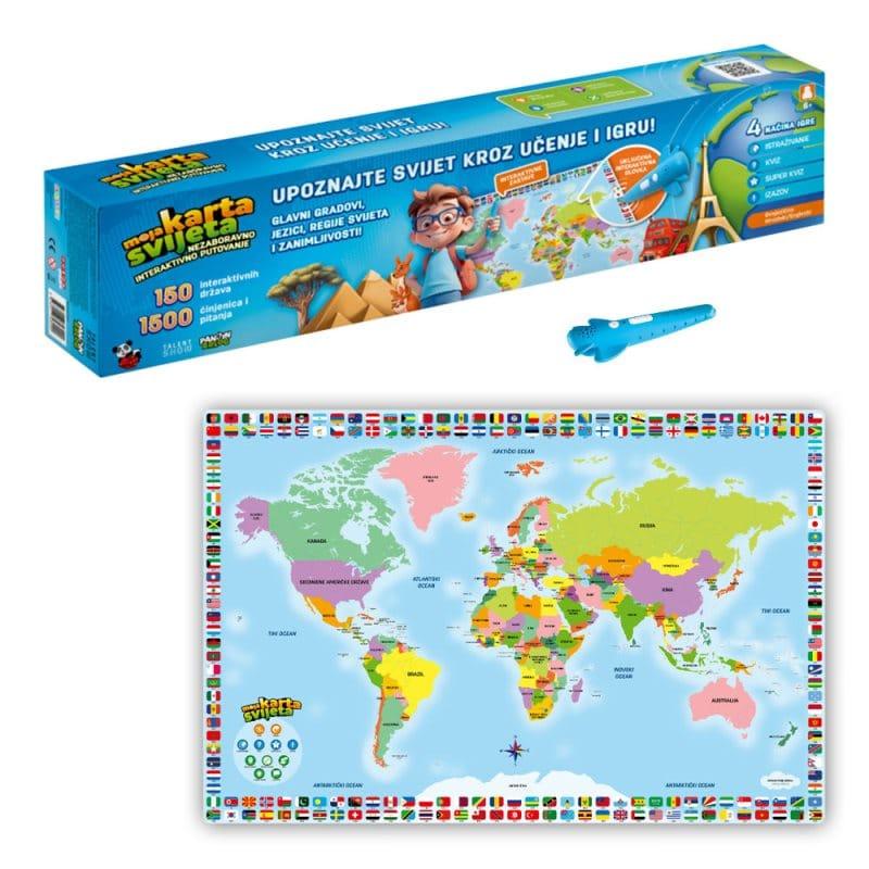 Zanzoon Društvena igra Karta svijeta TW703090