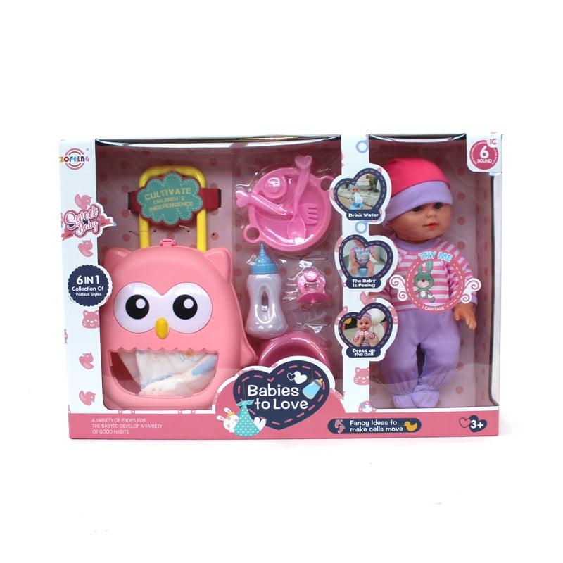 Set igračaka za djevojčice 065609, 6 kom, Šareni