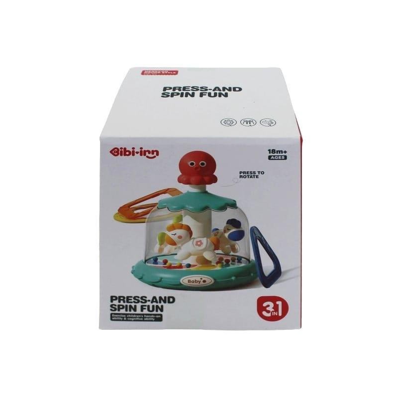 Bibi-irn Igračka pritisni i zavrti 070498, Šarena