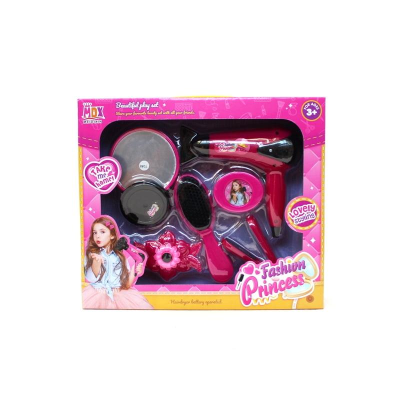 MDX Set za kosu za djevojčice 065654, Rozi