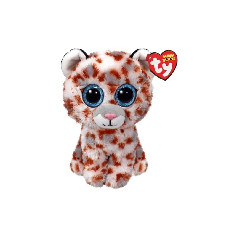 TY Plišana igračka Leoparad coco 37363, 15 cm, Smeđe-bijeli