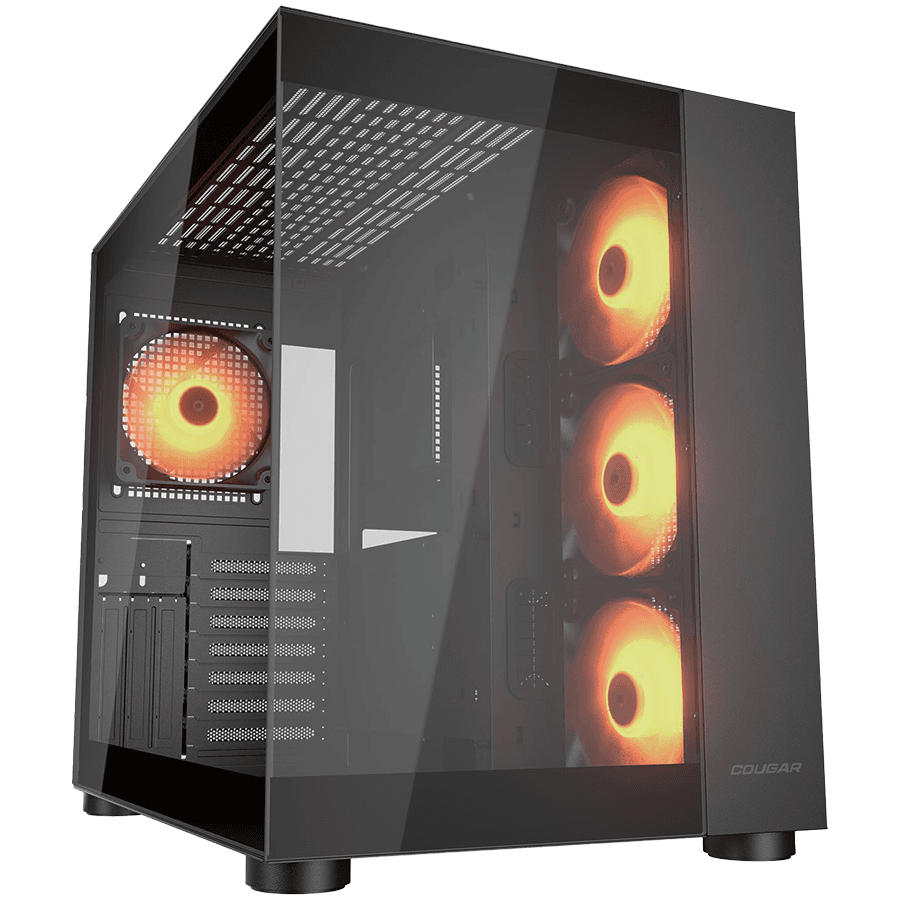 Cougar Kućište FV150 RGB, Mid tower, Crno