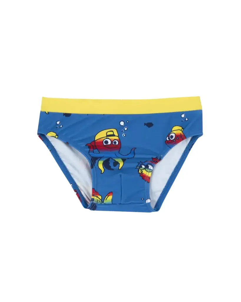 Chicco Kupaći kostim za dječake, Plavo-žute