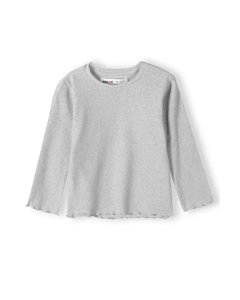 Minoti Majica za djevojčice, Siva