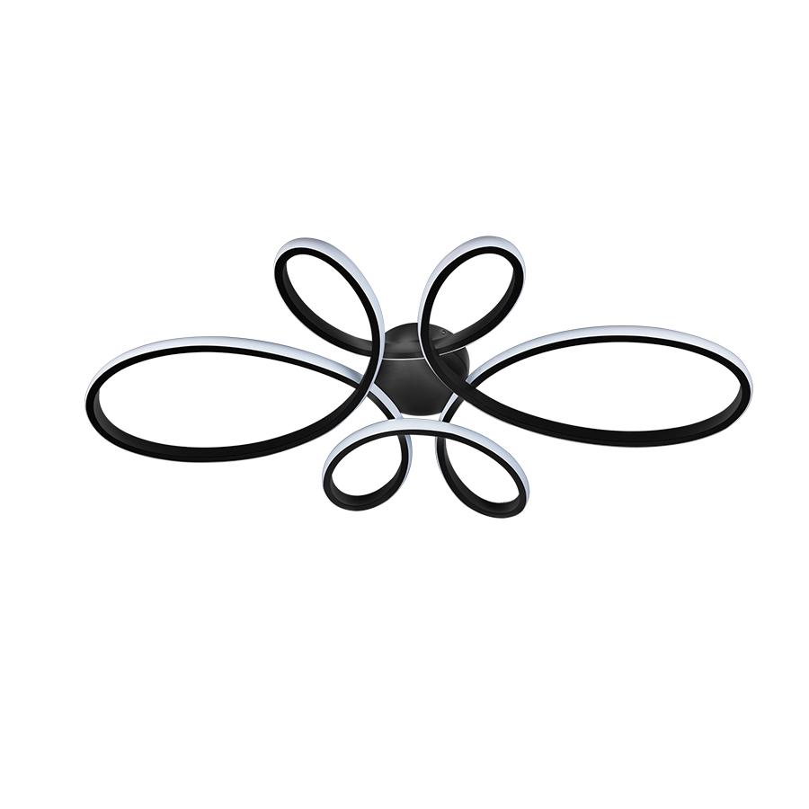 E-LIGHT LED Luster Cruzeiro ML-221240301C-38W, Crni