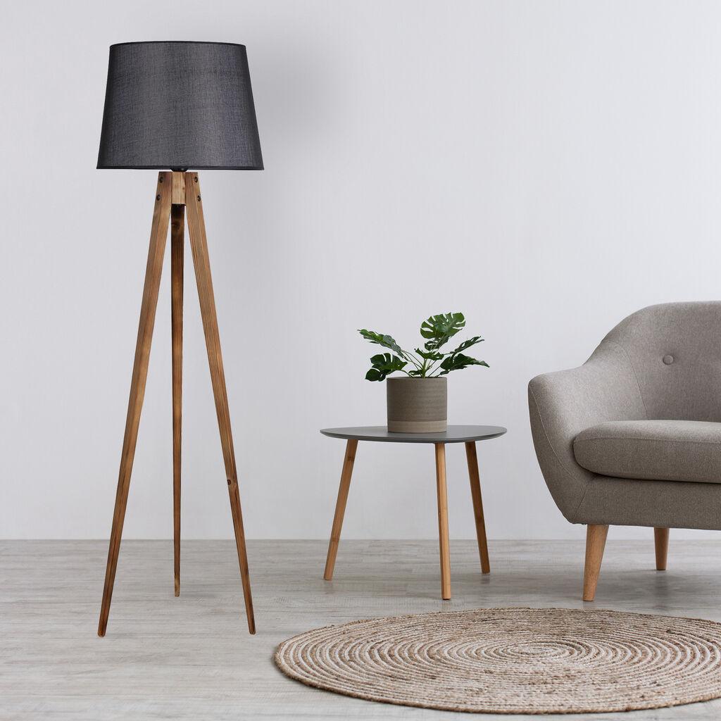 Opviq Podna lampa Yanik Pramit, 160 cm, E27, Hrast