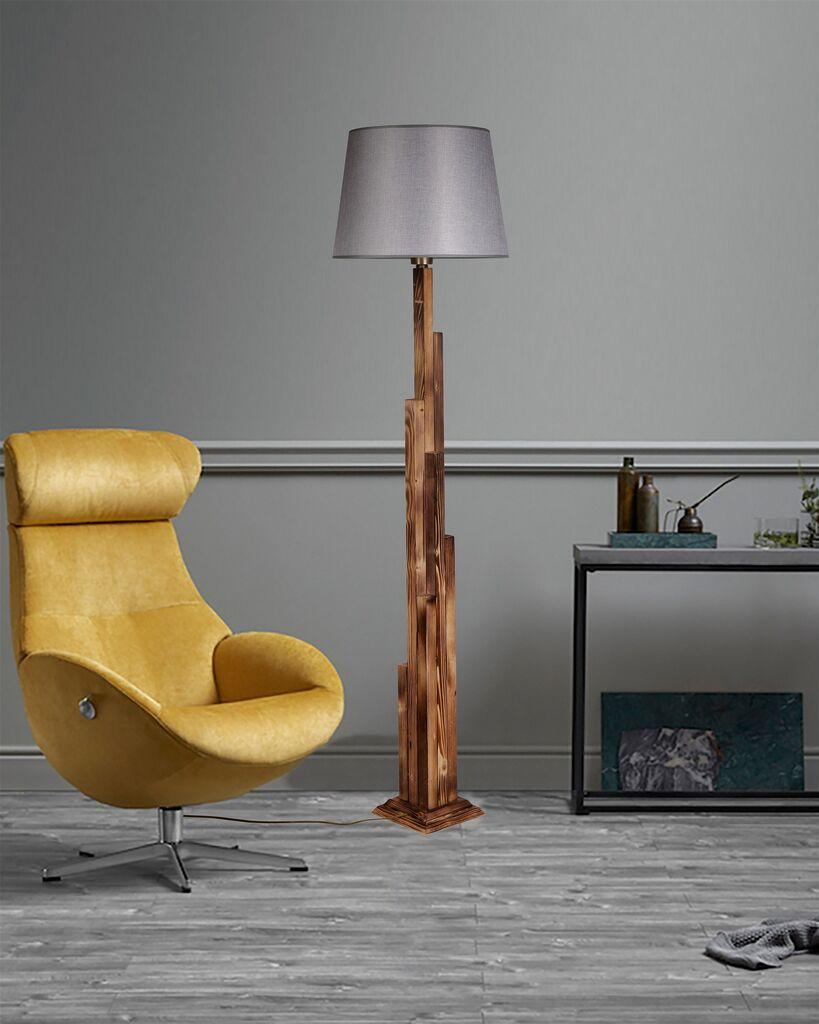 Opviq Podna lampa Kule, 165 cm, (31 cm), E27, Smeđa