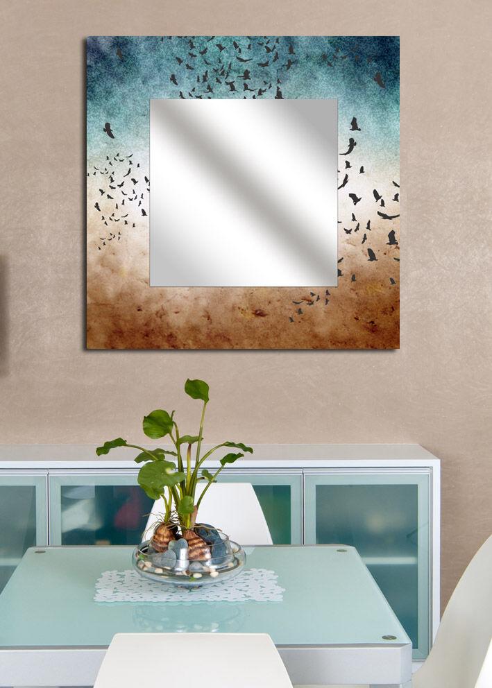 Zidno ogledalo MA-20, 50x50cm, šareno