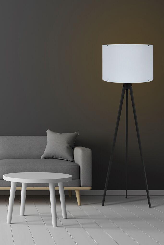 Opviq podna lampa 129, 145 cm, E27, bijela