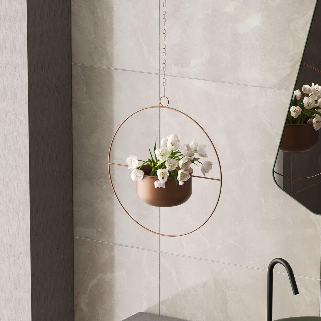 Aberto Design Ukrasna saksija Payanda, 40x40x17 cm, terakota