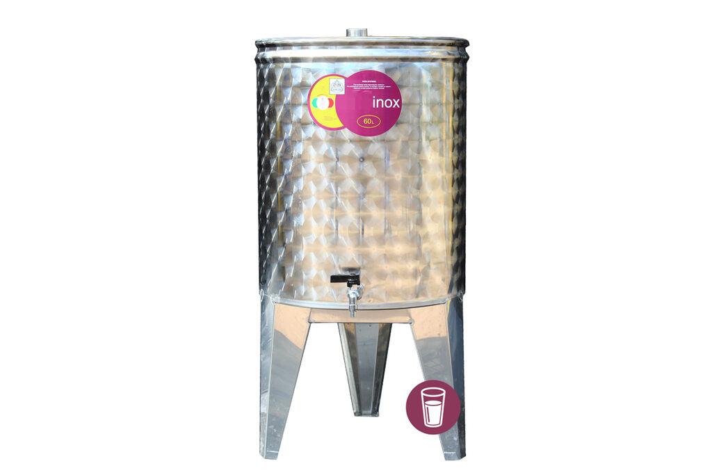 Ezio Inox bačva bure za rakiju 60L