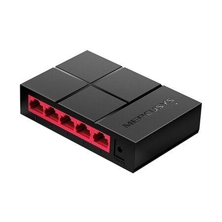 Mercusys Switch MS105G, 5 portova, 10/100/1000M, Crni