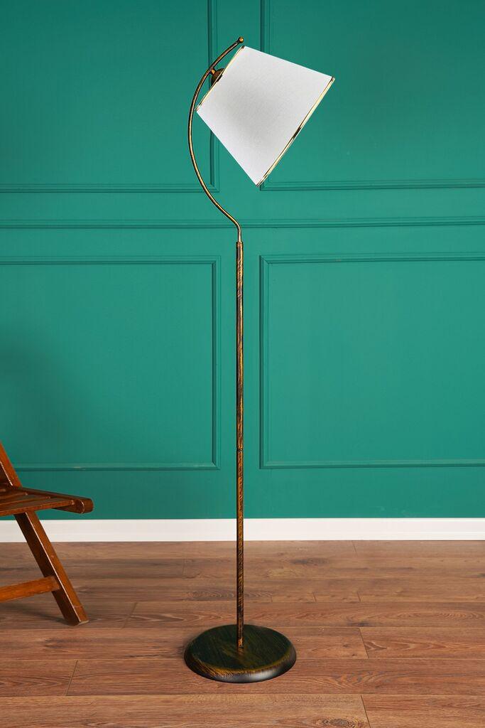 Opviq Podna lampa Conic, 165 cm, 24 cm D) E27 40W, Zlatne boje