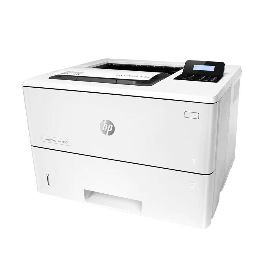 Hp Štampač LaserJet Pro M501dn, 45str/min, 4800dpi, Duplex, LAN, toner CF287A,287X, J8H61A, Bijeli