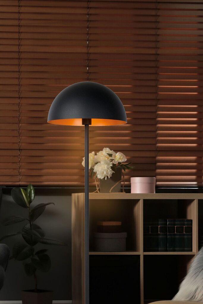 Opviq Podna lampa Mushroom, 160 cm, 40 cm, E27, IP20, Crna