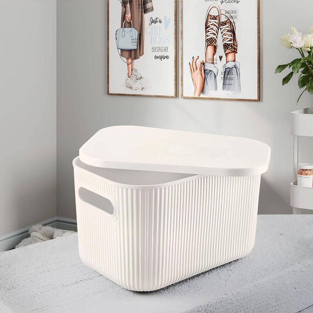 Aberto Design Organizator za sto ORG-2023, 18x25x16cm, Bež