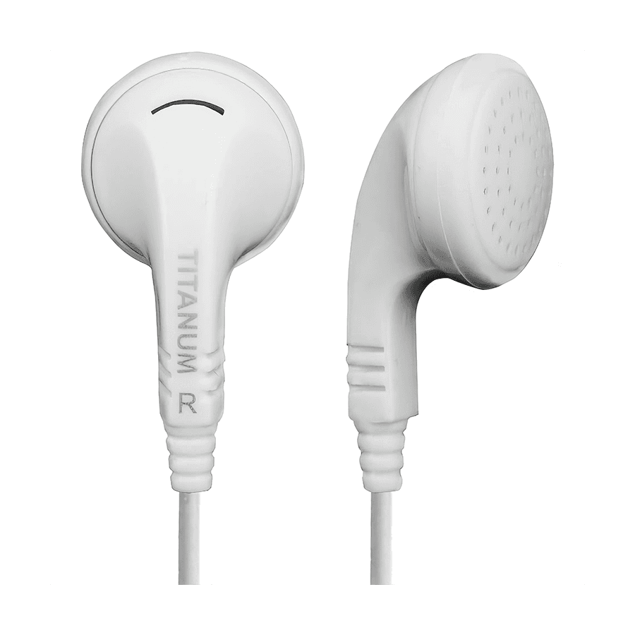 Titanum Slušalice TH103, In-Ear, Bijele