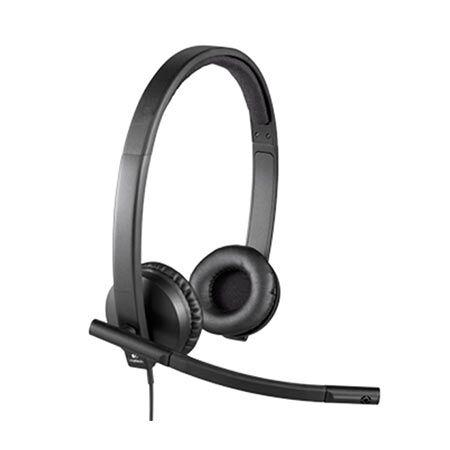 Logitech Slušalice sa mikrofonom H570E, Noise-Cancelling Mikrofon, Crne
