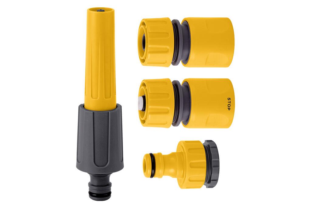 Set crijeva za bombere s adapterima, 1/2" i 3/4"