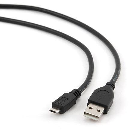 Gembird Micro USB kabl CCP-mUSB2-AMBM-0.5M, USB 2.0, 0.5m, Crni