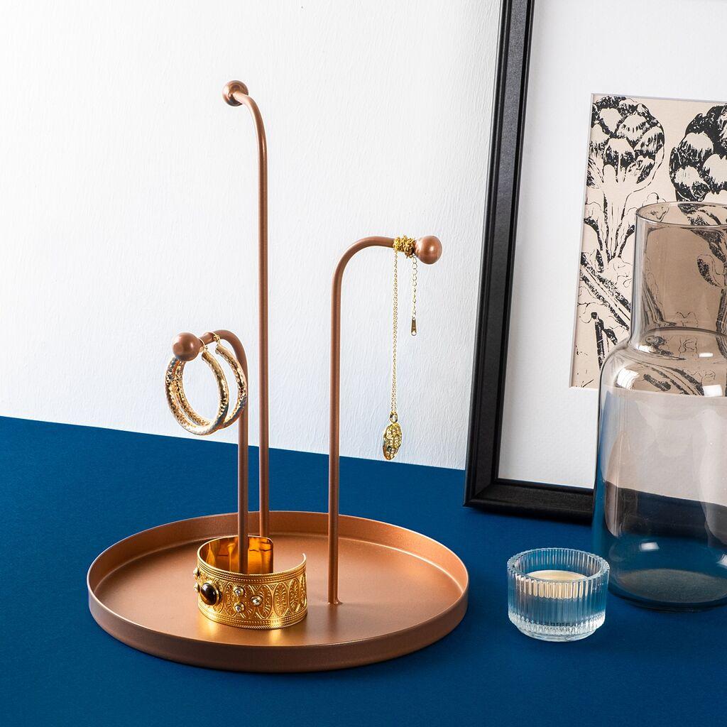 Aberto Design stalak za nakit 20,5 cm, bronzana boja