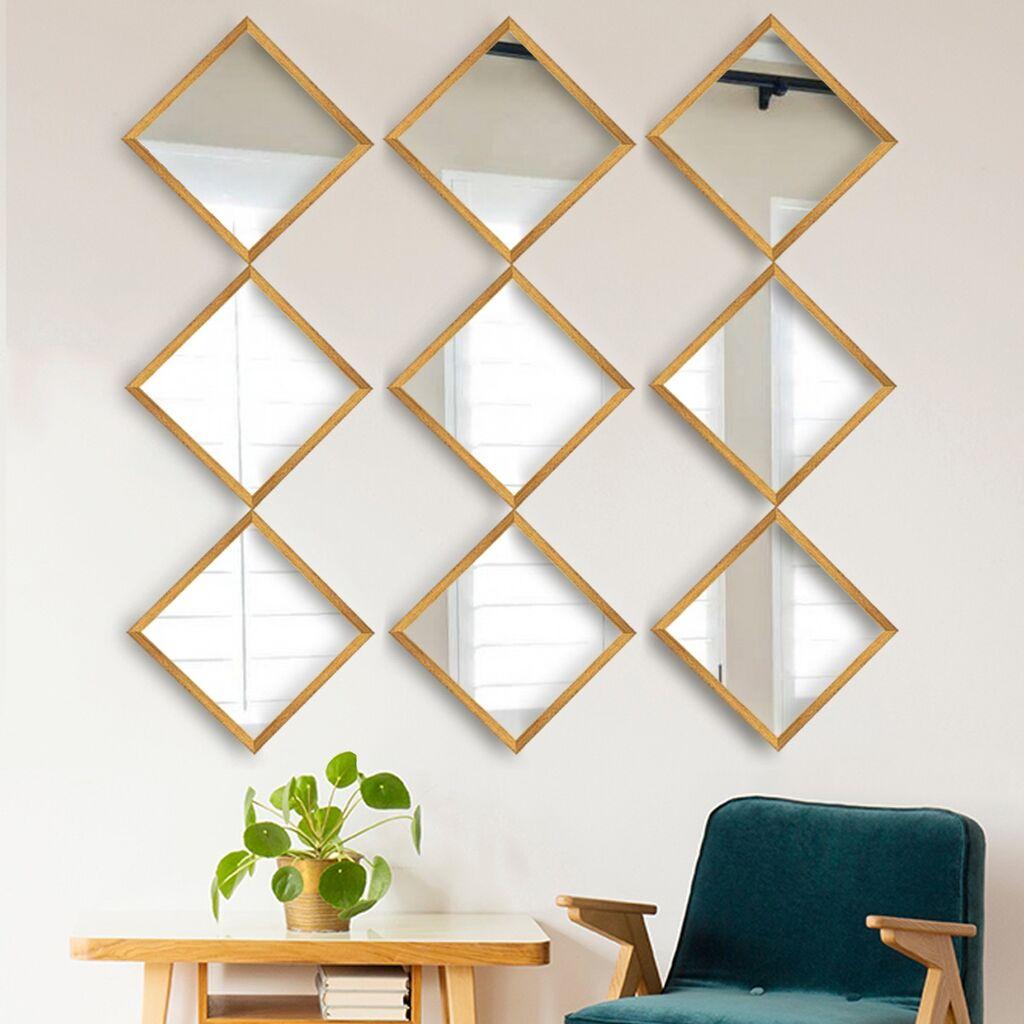 Set ogledala Wallity SETAYNA_032, 24x24cm