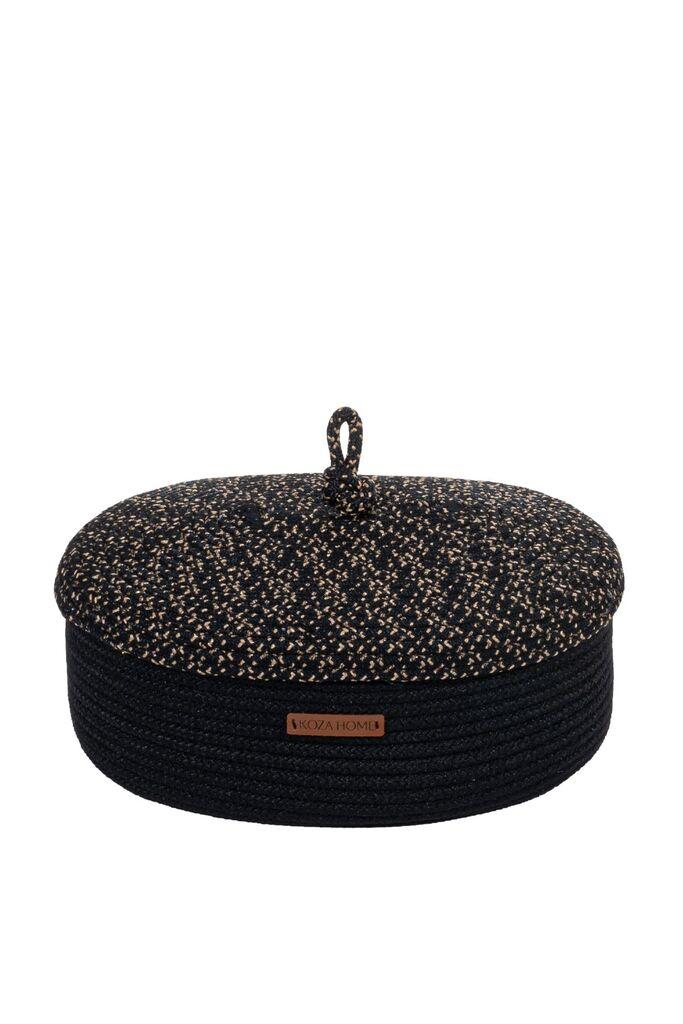 Aberto Design Ukrasna korpa 25x15x34cm, Crna