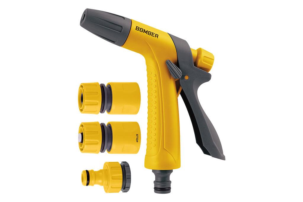 Bomber podesivi pištolj za prskanje, s dodacima