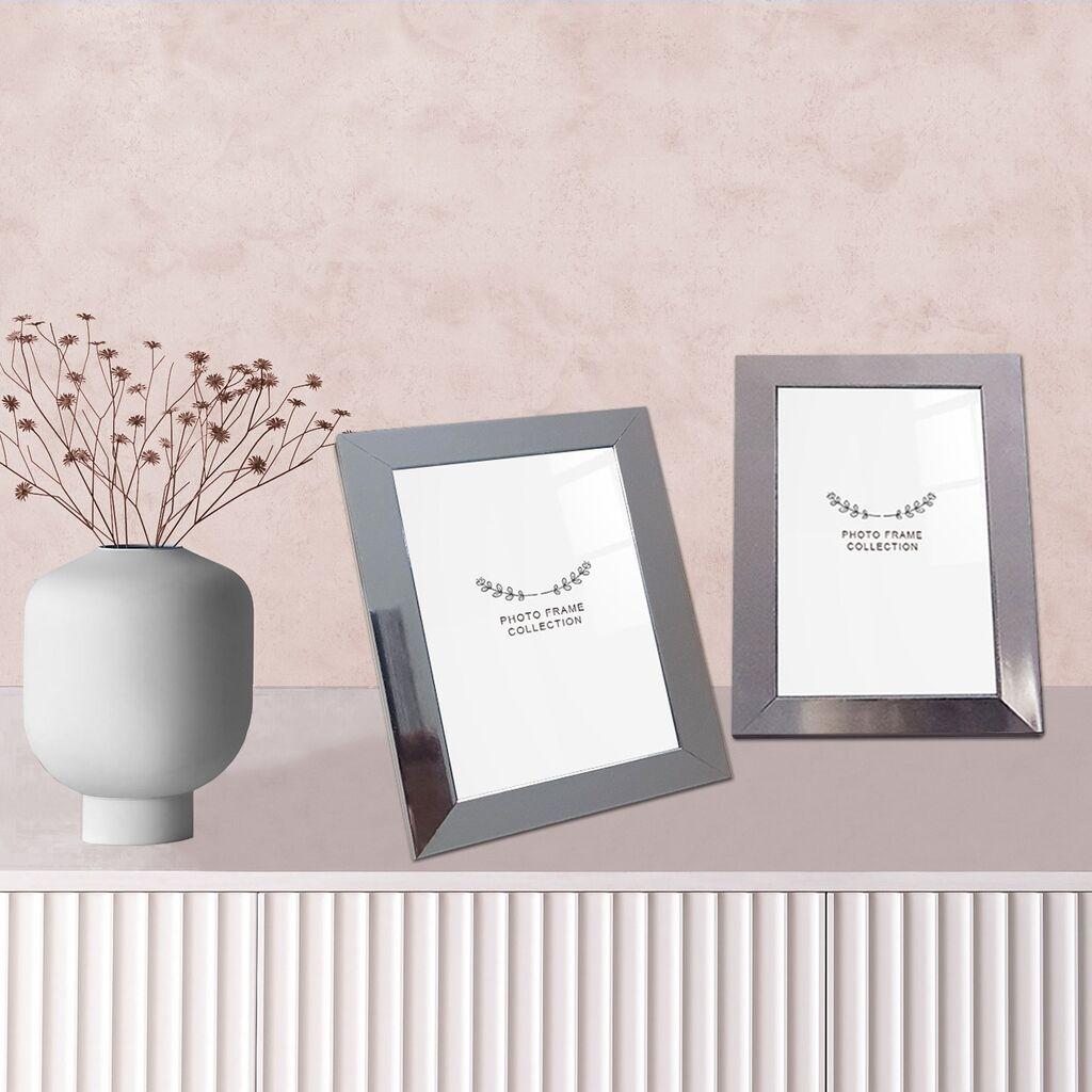 Aberto Design Set okvira za slike 2IGFC1026_1318, 13x18cm, 2 komada, srebrni