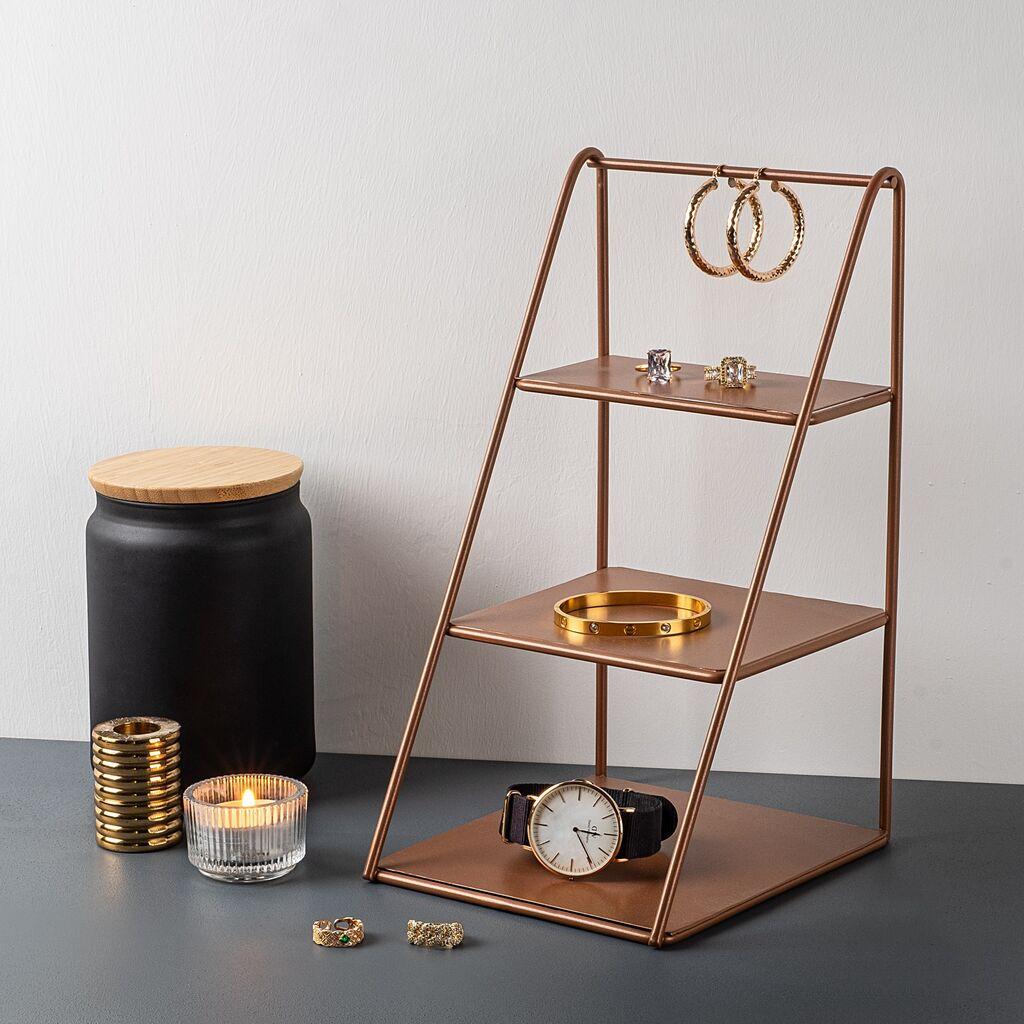 Aberto Design Stalak za nakit 16x30.5x17cm, Bronzani