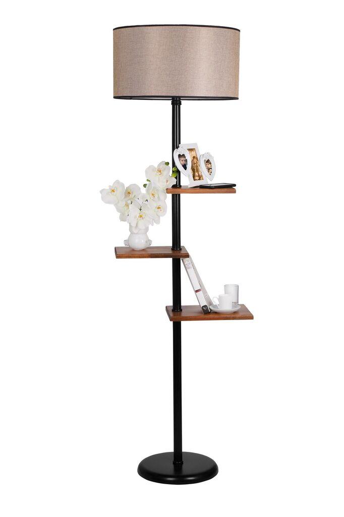 Opviq Podna lampa Moda, 163 cm, E27, Crna
