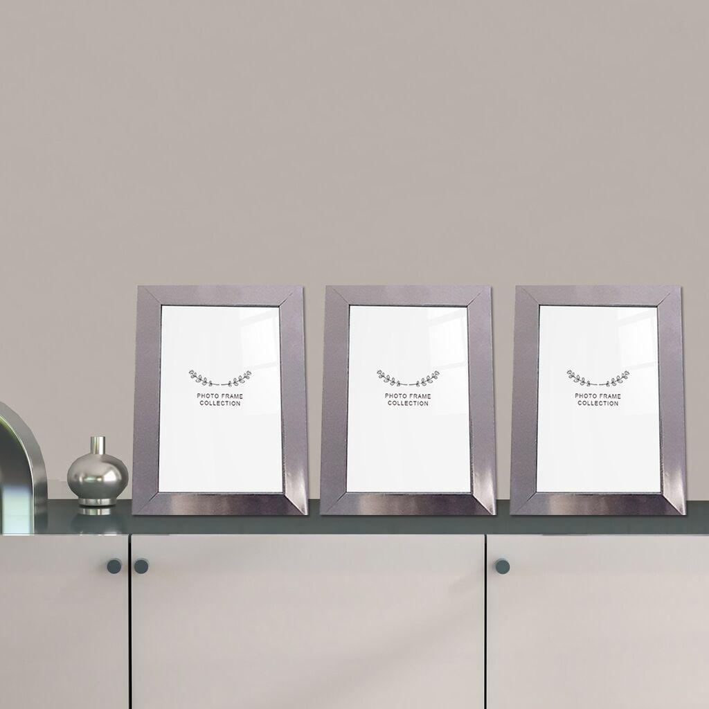 Aberto Design Set okvira za slike 3IGFC1027_1521, 15x21cm, 3 komada, srebrni